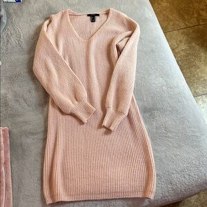 Forever 21 Ribbed Knit Sweater Dress